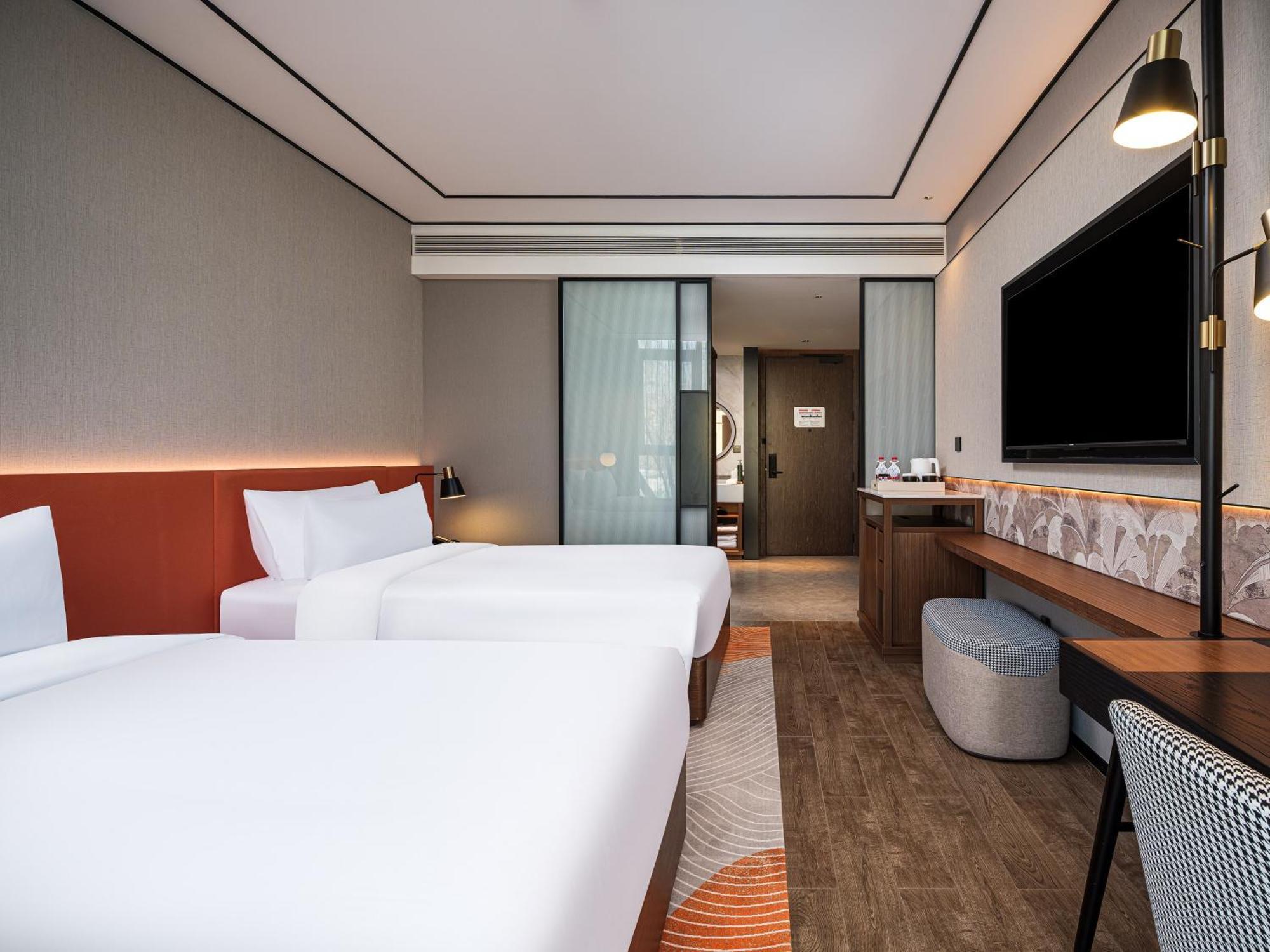 Hilton Garden Inn Beijing Guomao Eksteriør billede
