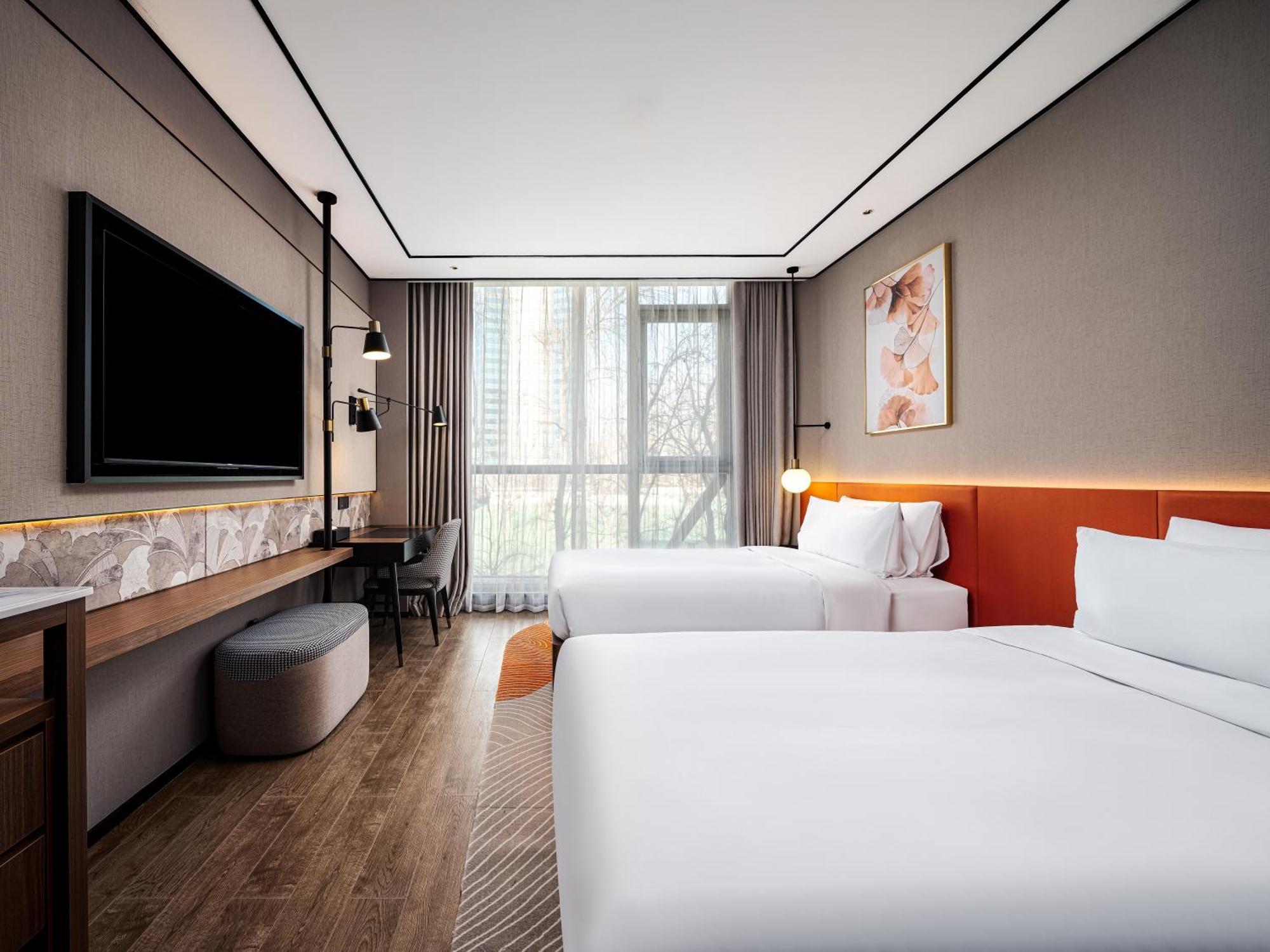 Hilton Garden Inn Beijing Guomao Eksteriør billede