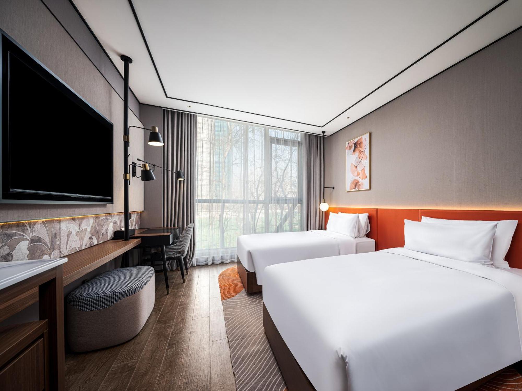 Hilton Garden Inn Beijing Guomao Eksteriør billede